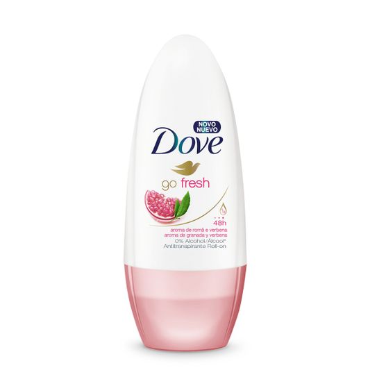 Desodorante Dove Gofresh Romã e Verbena Rollon 50ml