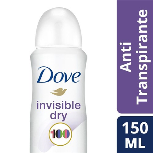Desodorante Dove Invisible Dry 150 Ml