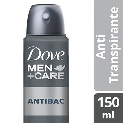 Desodorante Dove Men + Care Aerosol Antitranspirante Antibac 150ml