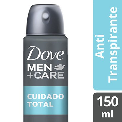 Desodorante Dove Men Care Cuidado Total Aerosol Masculino 150ml