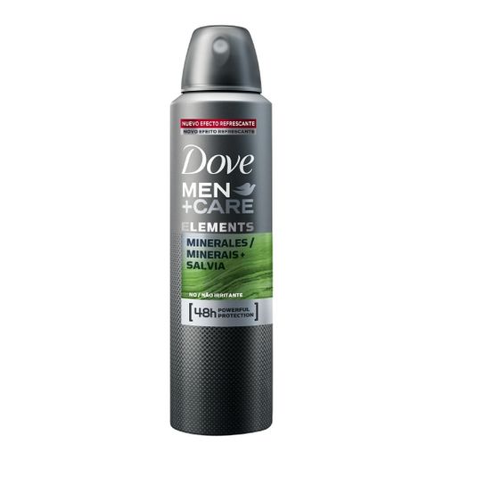 Desodorante Dove Men Care Elements Minerais+salvia Aerossol 89g