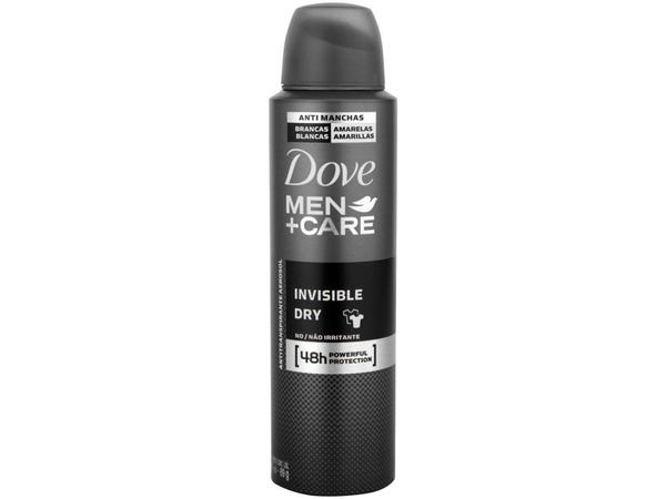 Desodorante Dove Men+Care Invisible Dry Aerossol - Antitranspirante Masculino 150ml