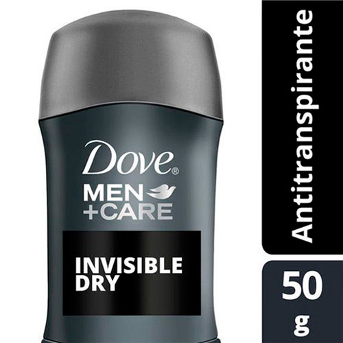 Desodorante Dove Men + Care Invisible Dry Stick Antitranspirante 48h 50g