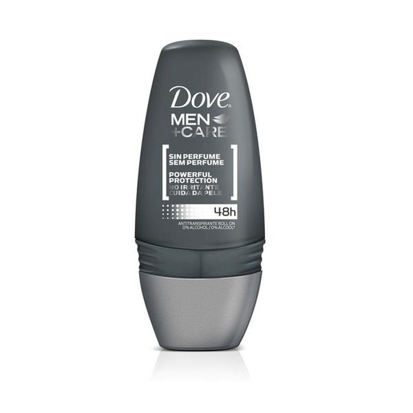 Desodorante Dove Men Care Roll On Sem Perfume - 50ml - Unilever