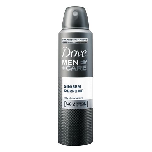 Desodorante Dove Men Care Sem Perfume Masculino Aerosol 89g