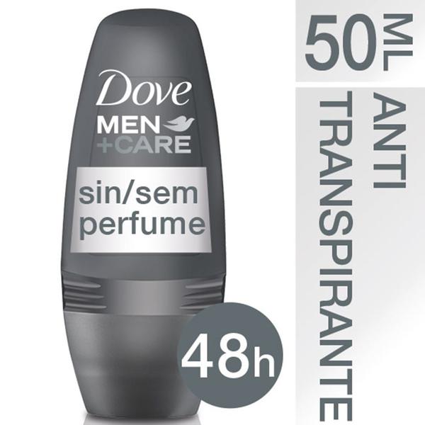 Desodorante Dove Men + Care Sem Perfume Roll-on