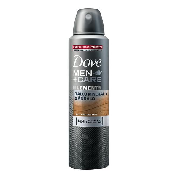 Desodorante Dove Men Talco Mineral + Sandalo Aerosol