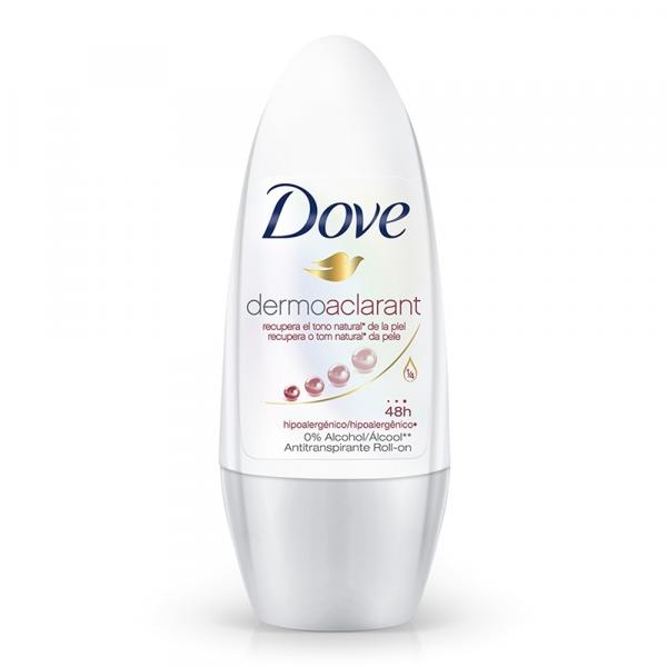 Desodorante Dove Roll On Dermo Aclarant - 50ml - Unilever