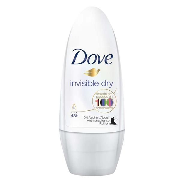 Desodorante Dove Roll On Invisible Dry - 50ml - Unilever