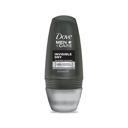 Desodorante Dove Roll On Men Care Invisible Dry com 50ml