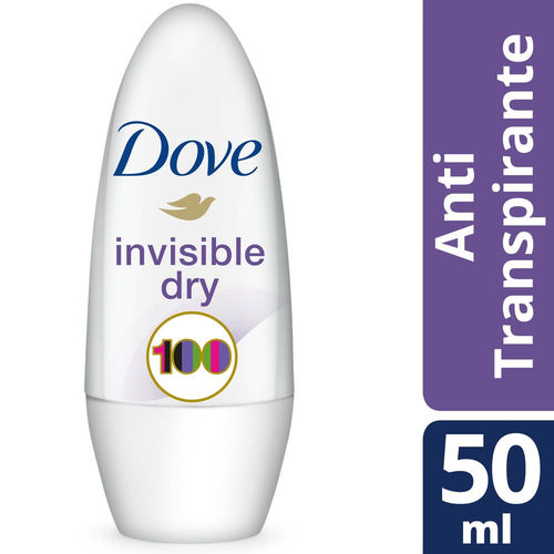 Desodorante Dove Rollon Invisible Dry 50ml