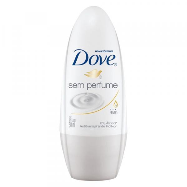 Desodorante Dove Rollon S/ Perfume 50 Ml - Unilever