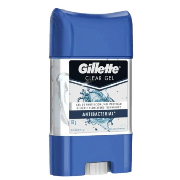 Desodorante Dry Stick Gillette 82g Clear Gel Antibac - Sem Marca
