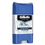 Desodorante Dry Stick Gillette 82g Clear Gel Antibac