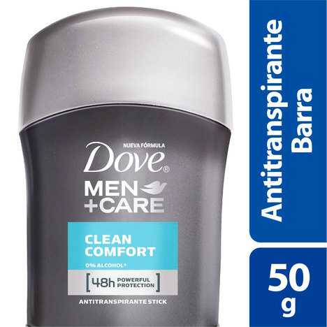 Desodorante em Barra Masculino Dove Stick Cuidado Total 50G