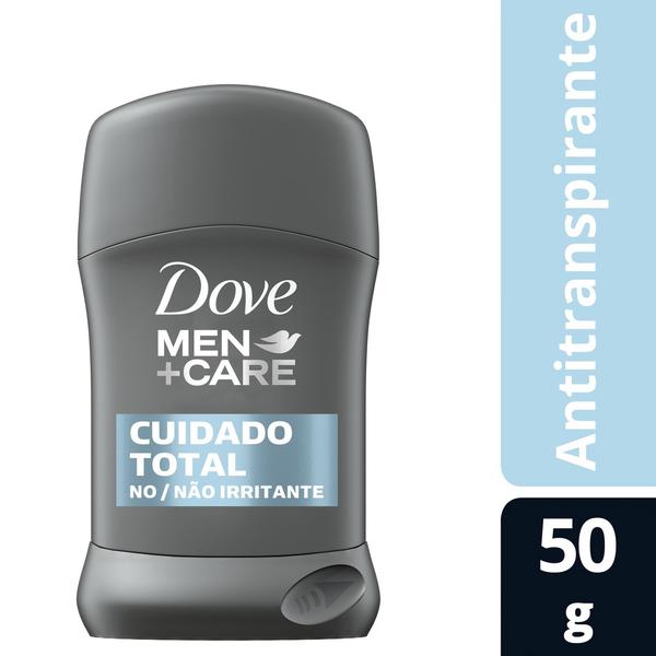 Desodorante em Barra Masculino Dove Stick Cuidado Total 50g