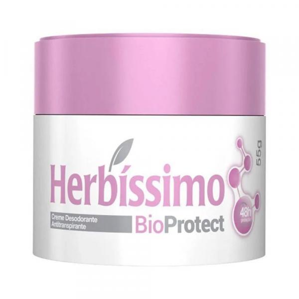Desodorante em Creme Herbíssimo Bioprotect Hibisco - 55g - Herbissimo