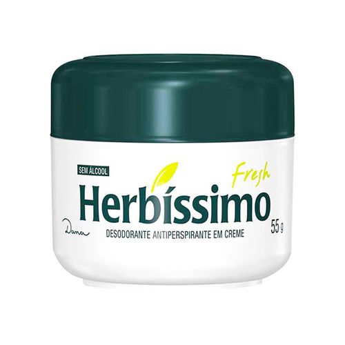 Desodorante em Creme Herbíssimo Fresh 55g DES CR HERBISSIMO 55G-PT FRESH
