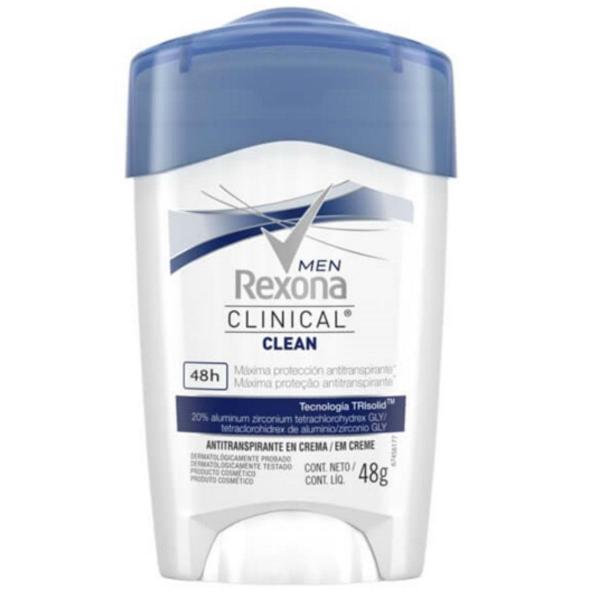 Desodorante em Creme Rexona 48g Clinical Men - Sem Marca