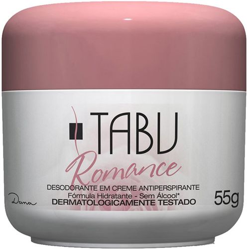 Desodorante em Creme Tabu Romance 55g DES CR TABU 55G-PT ROMANCE
