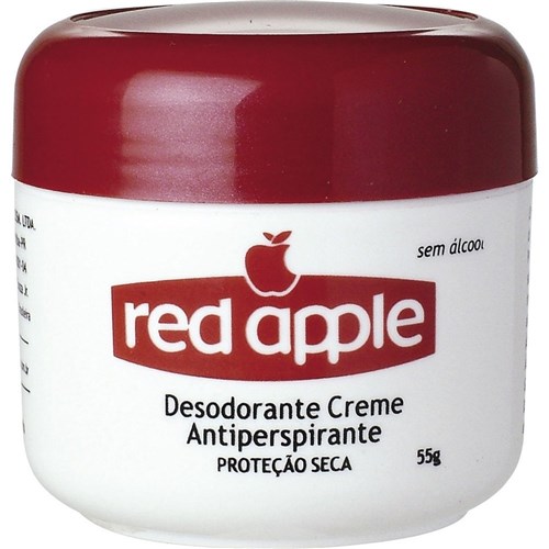 Desodorante em Creme Unissex Vermelho 55G - Red Apple