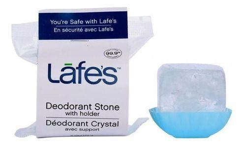 Desodorante em Pedra de Cristal Natural Stone Lafes - 85g - Lafe'S