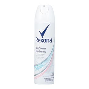 Desodorante Feminino Aerosol Sem Perfume Rexona 90g