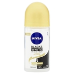 Desodorante Feminino Nivea Invisible For Black & White toque de seda roll-on, 50mL