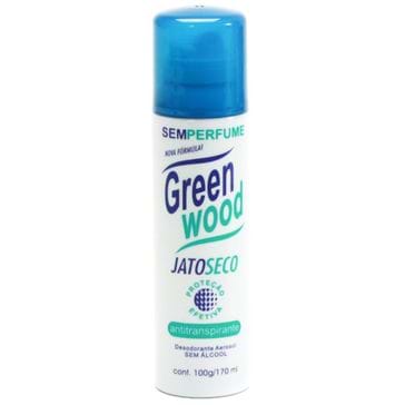 Desodorante Fiorucci Green Wood Aaerosol Antitranspirante Sem Perfume Jato Seco 150ml