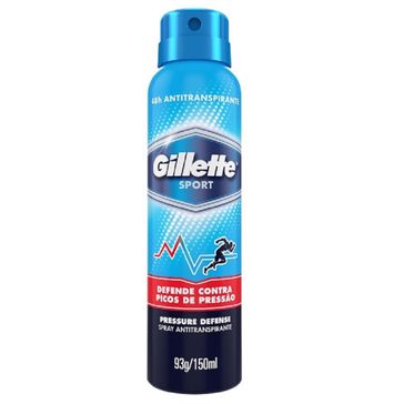 Desodorante Gillette Aerosol Sport Pressure Defense 150ml