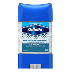 Desodorante Gillette Antitranspirante Clear Gel Antibacterial - 82g
