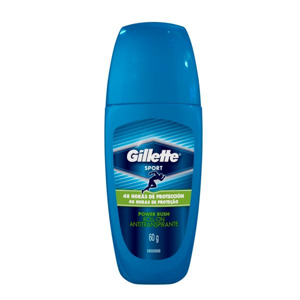 Desodorante Gillette Antitranspirante Roll On Power Rush 60g