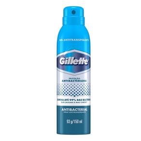 Desodorante Gillette Antitranspirante Spray Antibacterial - 150ml