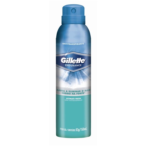 Desodorante Gillette Antitranspirante Spray Ultimate Fresh 150ml