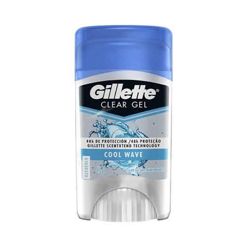 Desodorante Gillette Clear Gel Cool Wave 45g