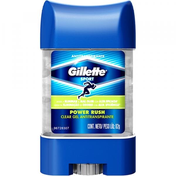 Desodorante Gillette Clear Gel Power Rush 82 G