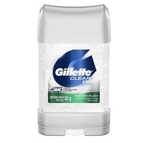 Desodorante Gillette Clear Power Rush com 8 Gramas