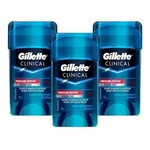 Desodorante Gillette Clinical Gel Pressure Defense 45g C/3un