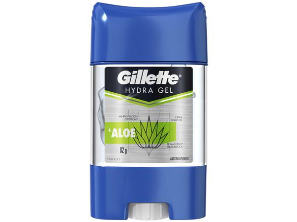 Desodorante Gillette Gel Antitranspirante - Masculino Aloe Vera 82g
