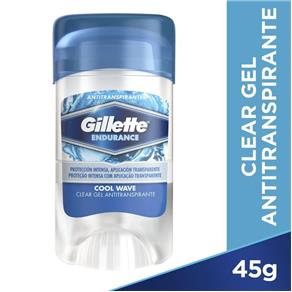 Desodorante Gillette Gel Clear Cool Wave 45g Desodorante em Gel Gillette Clear Cool Wave 45g