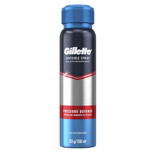 Desodorante Gillette Pressure Defense Aerosol Antitranspirante 48h 150ml