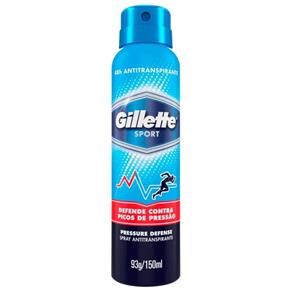 Desodorante Gillette Spray Pressure Defense 93g
