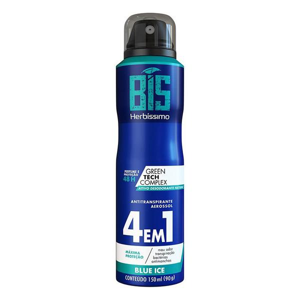 Desodorante Herbissimo Aerosol Masculino Blue Ice 150ml - Herbíssimo