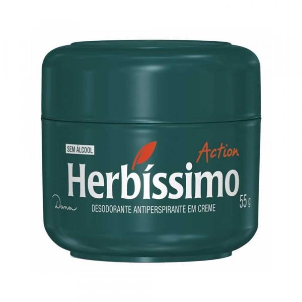 Desodorante Herbissimo Creme Action - 55g - Perfumes Dana do Bra