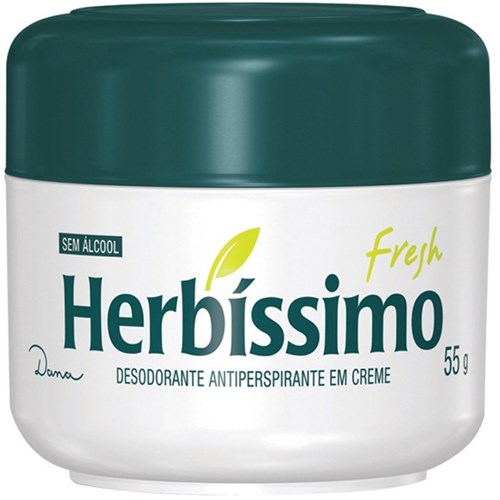 Desodorante Herbissimo Creme Fresh 55 Gramas
