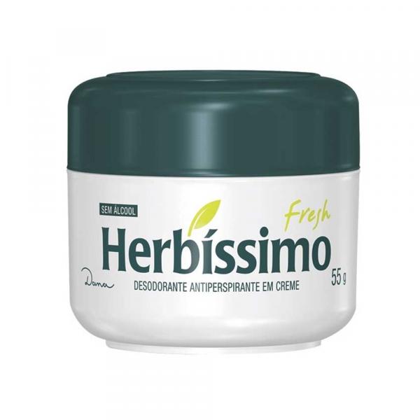Desodorante Herbíssimo Creme Fresh - 55g - Perfumes Dana do Bra