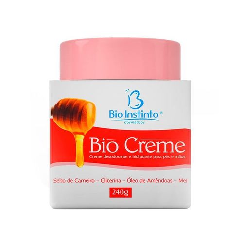 Desodorante & Hidratante Bio Creme 240g - Bioinstinto Cosméticos