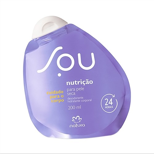 Desodorante Hidratante Corporal Natura SOU Nutrição para Pele Seca com 200ml