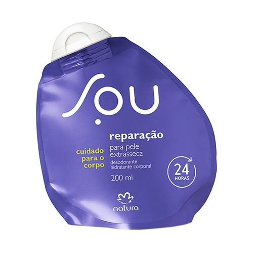 Desodorante Hidratante Corporal Natura SOU Reparação para Pele Extrasseca com 200ml