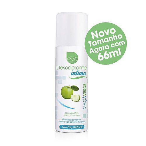 Desodorante Íntimo Eva 66ml - Maçã Verde - Maça Verde - Único Ref:co220 Cod:cd3566